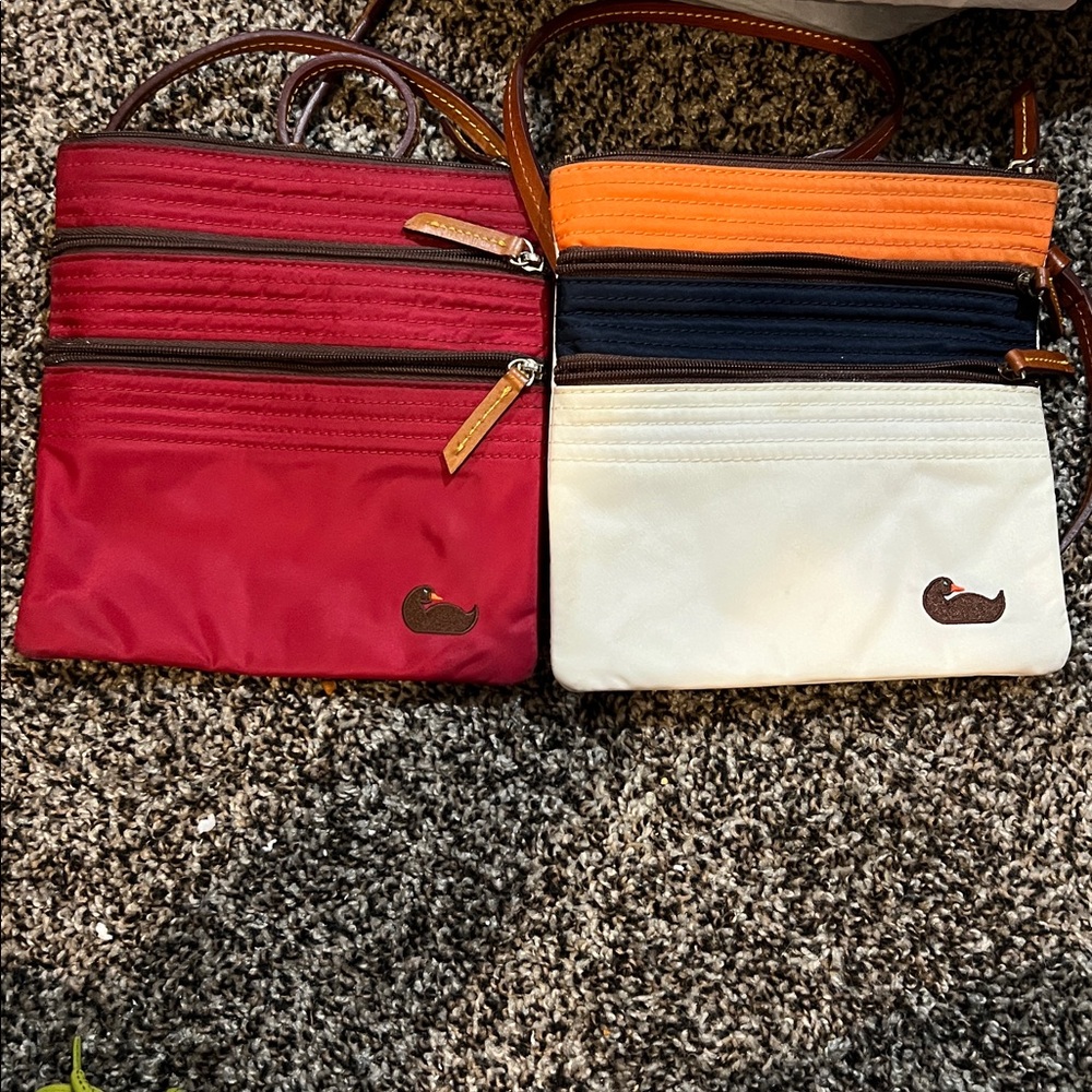 2 small nylon Dooney & Bourke Crossbody Bags